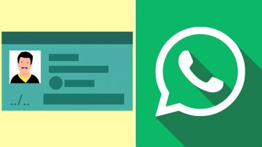 How To Get PAN Card, Driving Licence on WhatsApp? Digilocker Services Now Available on WhatsApp